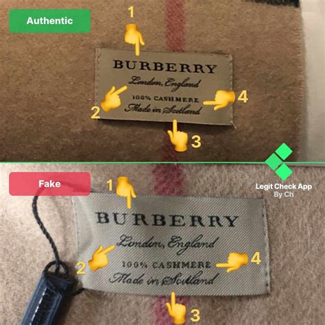 what does a burberry scarf tag look like|genuine burberry scarf.